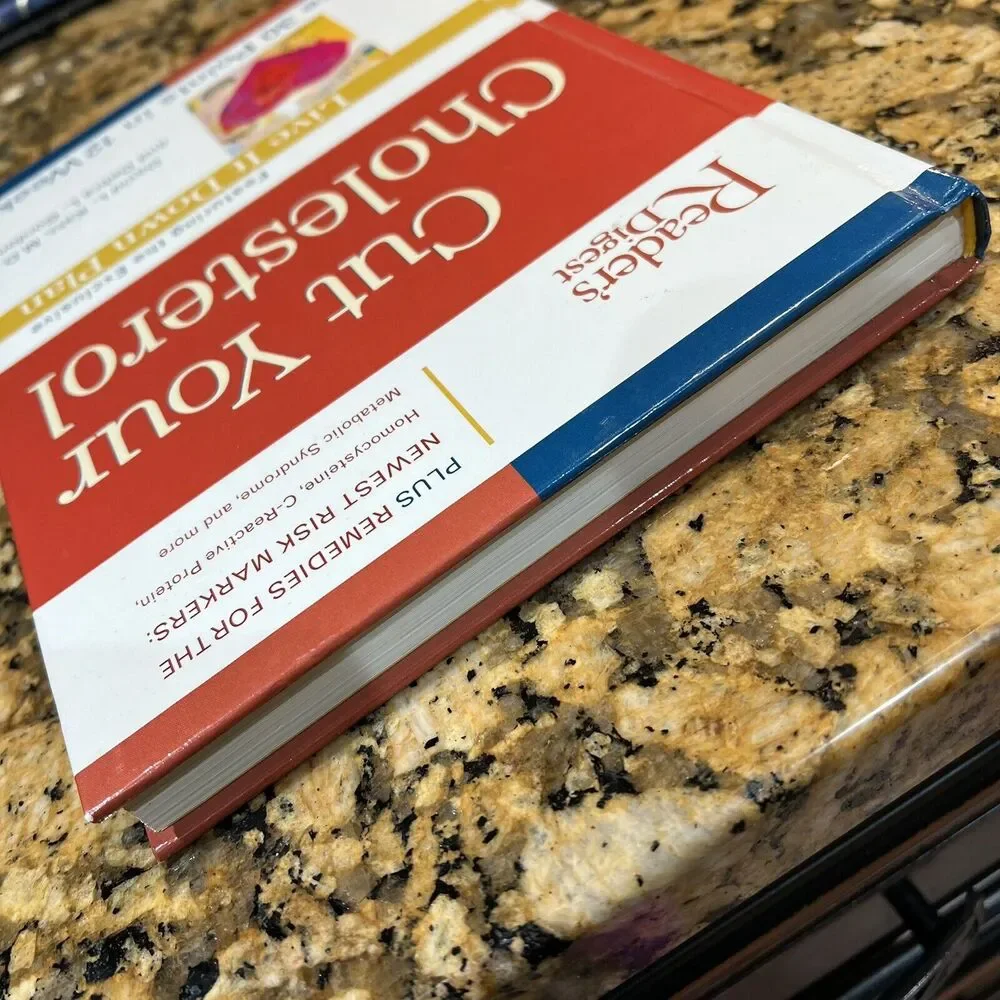 Readers Digest Cut Your Cholesterol Exclusive Live It Down Plan Hardcover Book